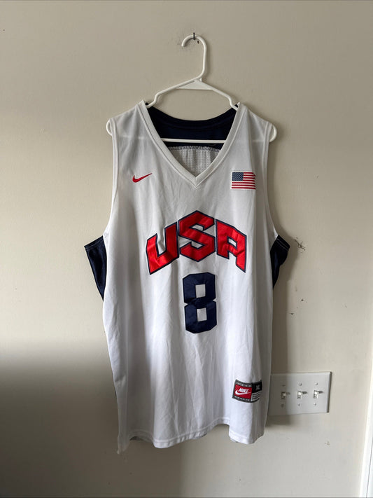 Men’s Nike Deron Williams 8 Team USA 2012 Olympics Jersey Size XL - RARE - Kyle’s Football Cards