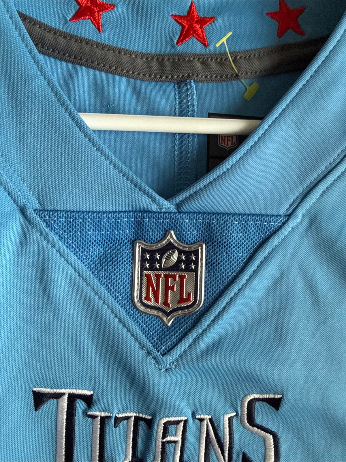 Men’s Nike Derrick Henry 22 Tennessee Titans Vapor Lmtd NFL Jersey Sz L - RARE - Kyle’s Football Cards