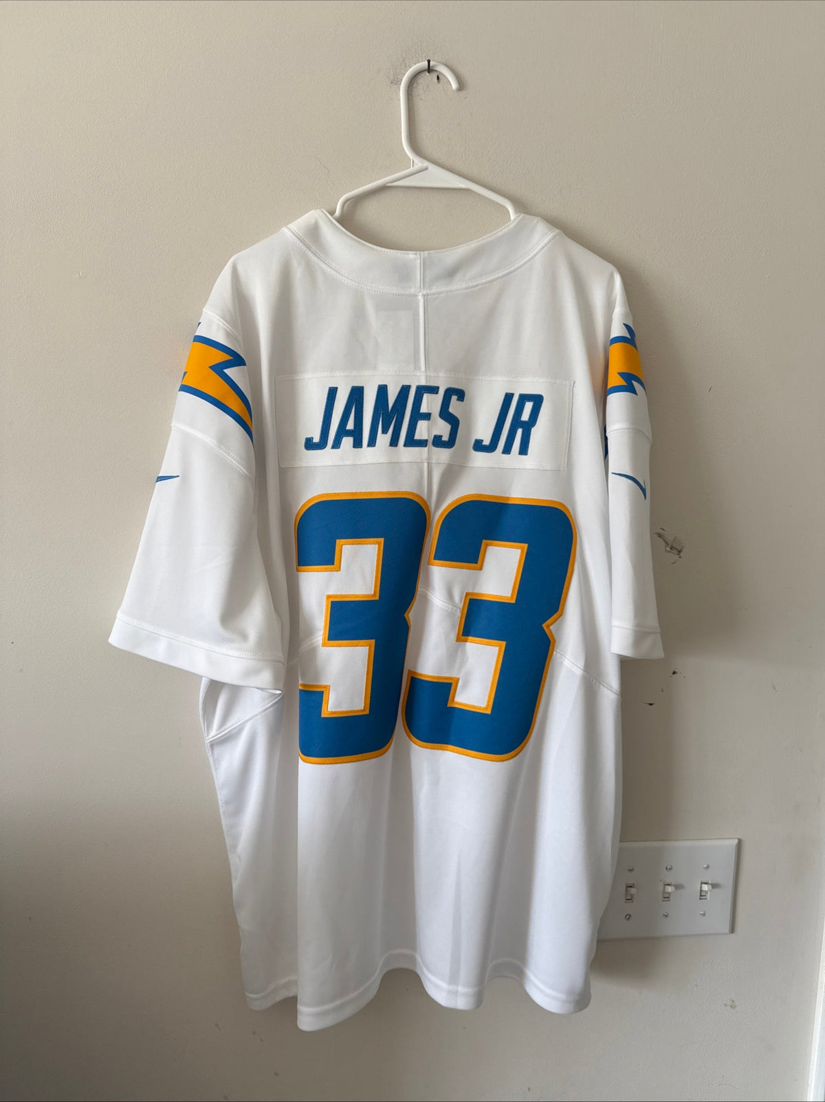 Men's Nike Derwin James 33 LA Chargers Vapor Limited NFL Jersey Sz 2XL - RARE - Kyle’s Football Cards