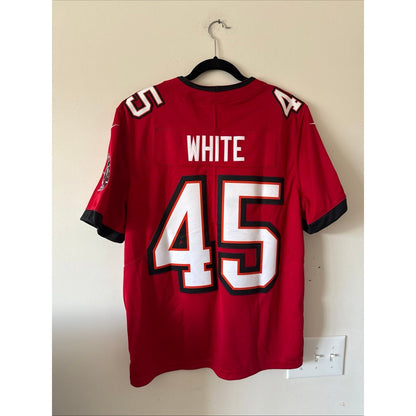 Men’s Nike Devin White 45 Tampa Bay Buccaneers Vapor Lmtd Jersey Sz L - Red - Kyle’s Football Cards