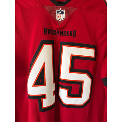 Men’s Nike Devin White 45 Tampa Bay Buccaneers Vapor Lmtd Jersey Sz L - Red - Kyle’s Football Cards