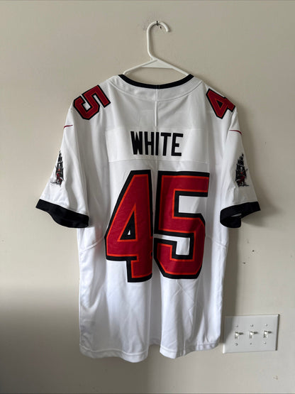 Men’s Nike Devin White 45 TB Buccaneers Super Bowl LV Vapor Lmtd Jersey Sz L - Kyle’s Football Cards