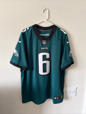 Men’s Nike DeVonta Smith #6 Philadelphia Eagles Vapor Lmtd Jersey Sz 2XL - RARE