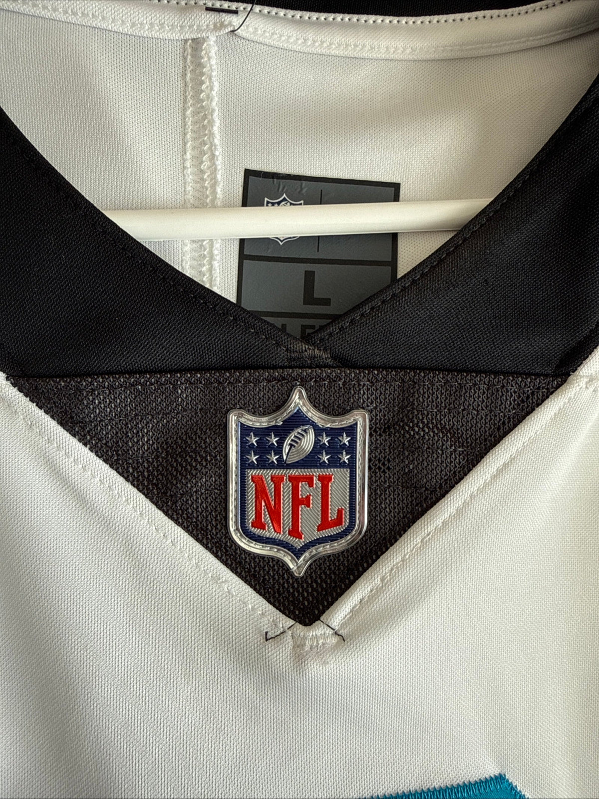 Men’s Nike DJ Moore 2 Carolina Panthers Vapor Lmtd Jersey Sz L - NWT RARE - Kyle’s Football Cards