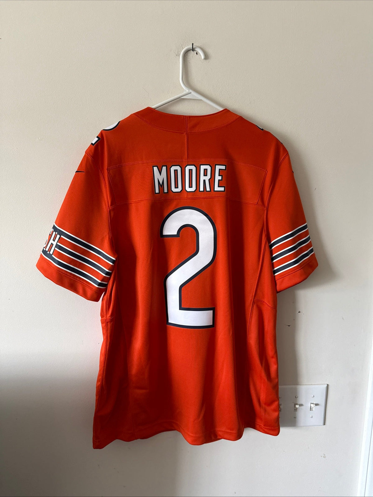MEN’S NIKE DJ MOORE #2 CHICAGO BEARS VAPOR LMTD ALTERNATE NFL JERSEY SZ L - RARE - Kyle’s Football Cards
