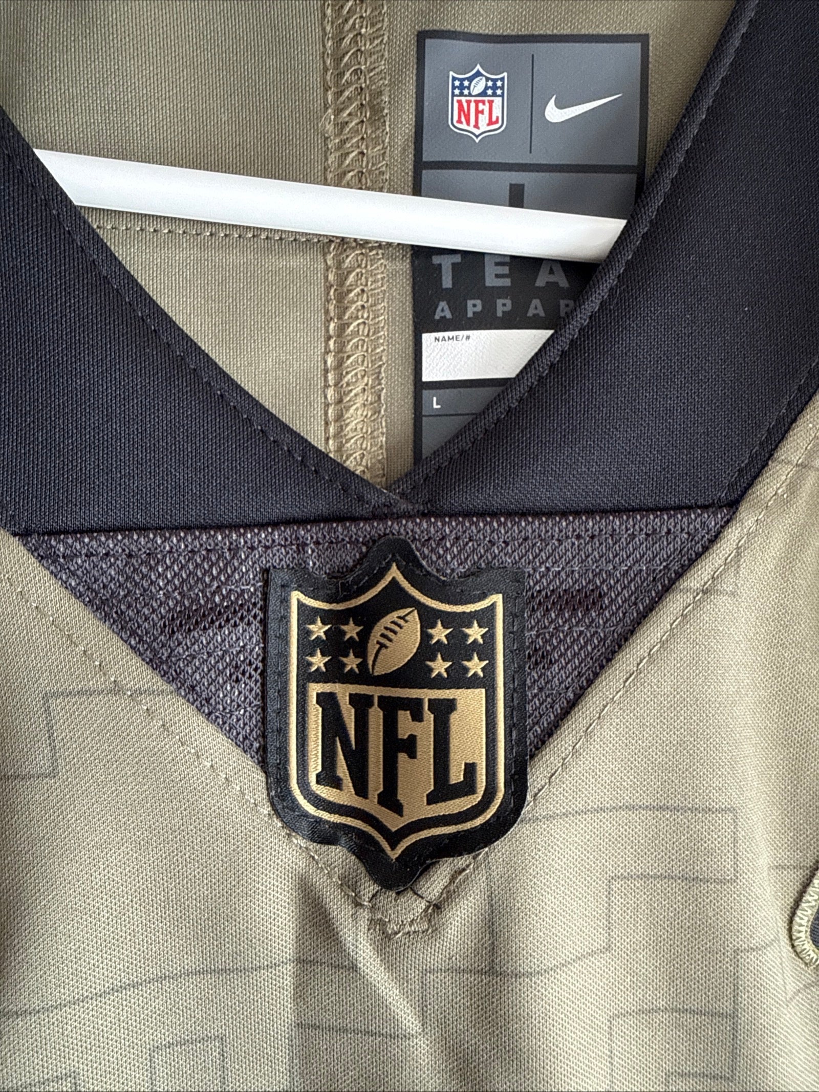 Men’s Nike DK Metcalf 14 Seahawks 2021 Salute To Service Lmtd Jersey Sz L RARE - Kyle’s Football Cards