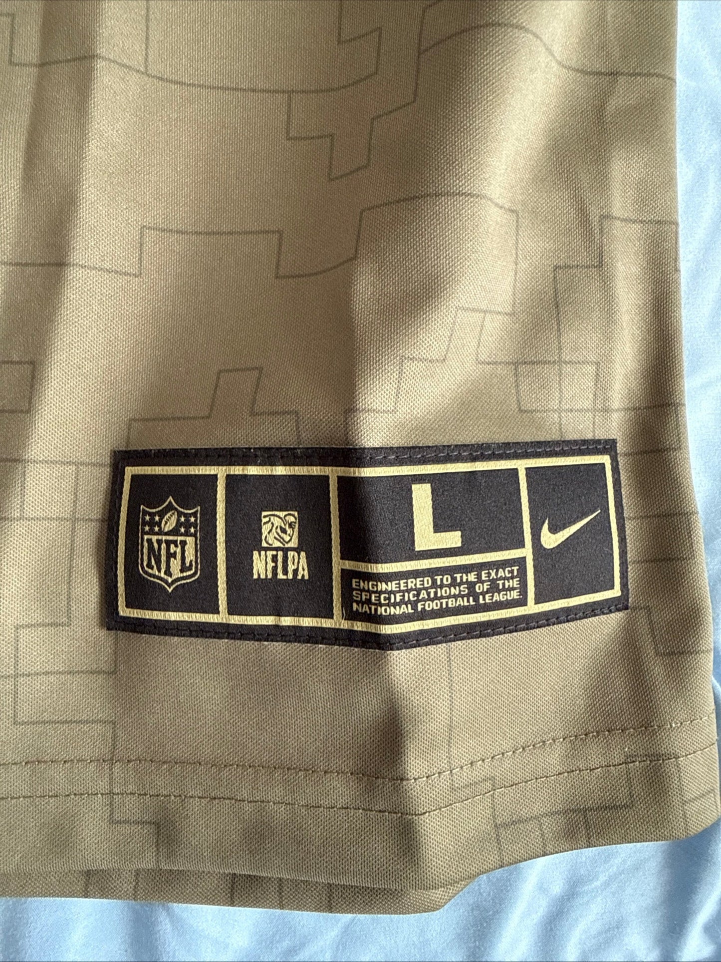 Men’s Nike DK Metcalf 14 Seahawks 2021 Salute To Service Lmtd Jersey Sz L RARE - Kyle’s Football Cards