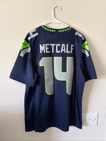 Men’s Nike DK Metcalf 14 Seahawks 50th Season Vapor Lmtd Jersey Sz L - NWT RARE - Kyle’s Football Cards