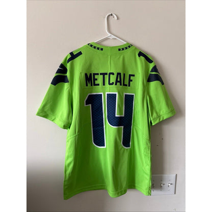 Men’s Nike DK Metcalf 14 Seattle Seahawks Vapor Limited NFL Jersey Sz L - Green - Kyle’s Football Cards