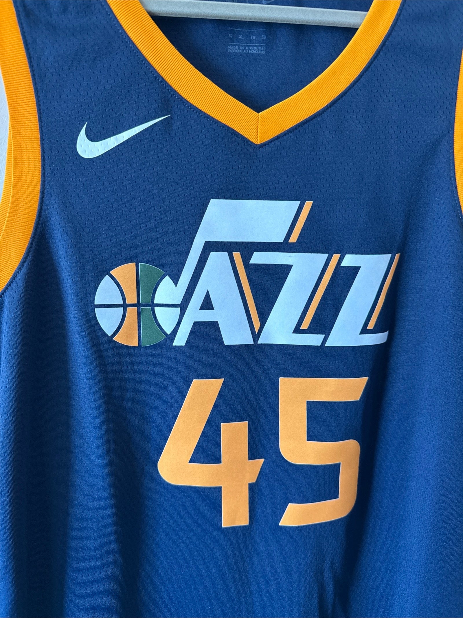 Men's Nike Donovan Mitchell 45 Utah Jazz 2020/21 Swingman Icon Jersey Sz 52 NWT - Kyle’s Football Cards