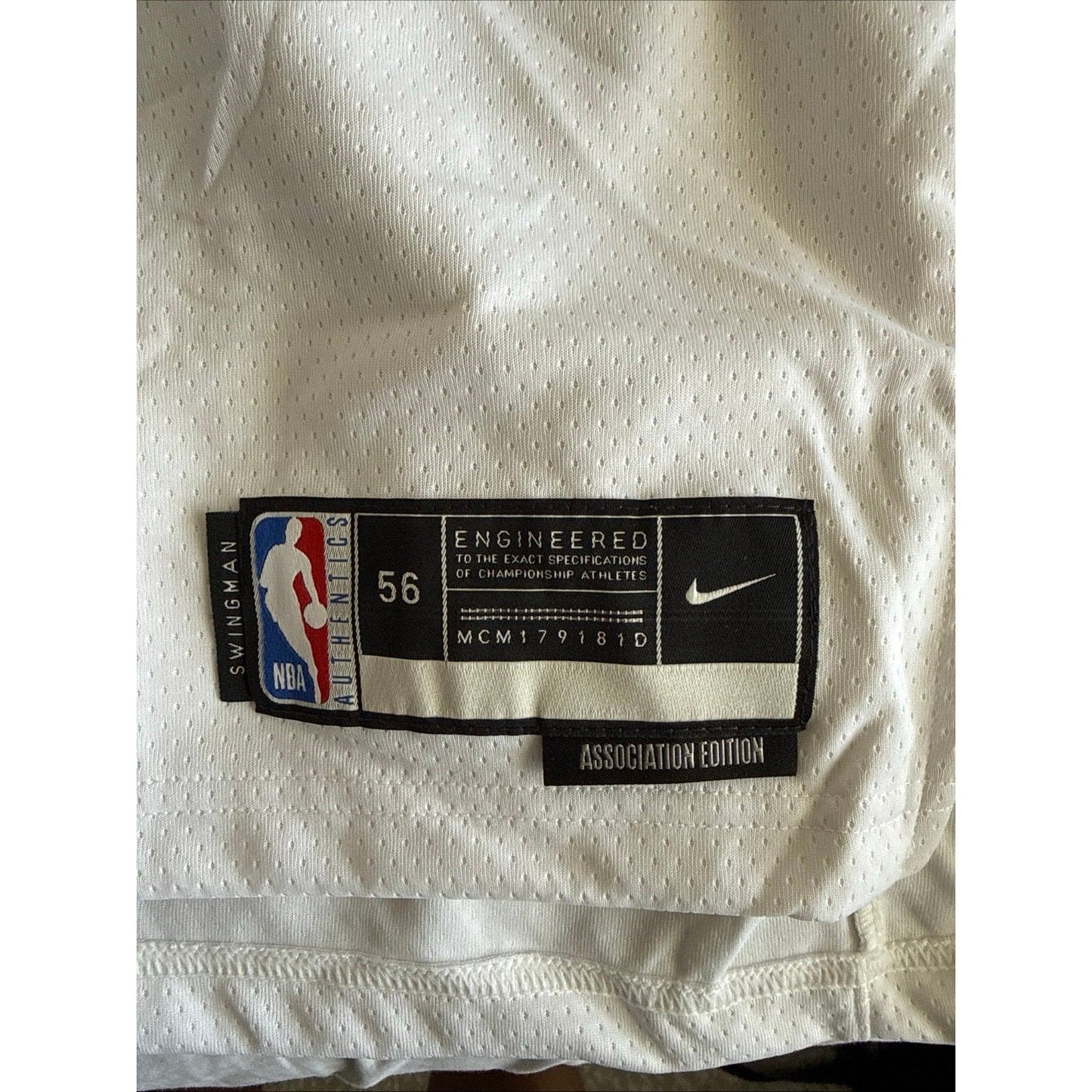 Men’s Nike Donovan Mitchell 45 Utah Jazz Swingman NBA Jersey Sz 56 - White NWT - Kyle’s Football Cards