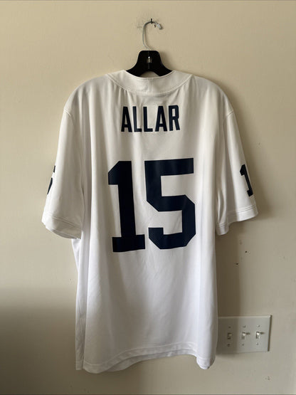 Men’s Nike Drew Allar 15 Penn State Nittany Lions NCAA Football Jersey Sz XL - Kyle’s Football Cards