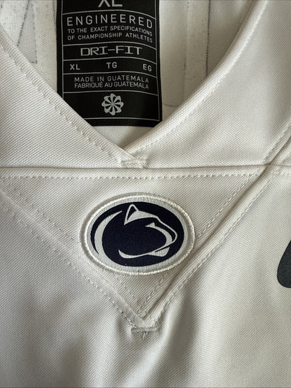 Men’s Nike Drew Allar 15 Penn State Nittany Lions NCAA Football Jersey Sz XL - Kyle’s Football Cards