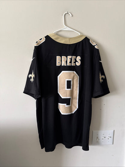 Men’s Nike Drew Brees 9 New Orleans Saints Vapor Limited NFL Jersey Sz XL RARE - Kyle’s Football Cards