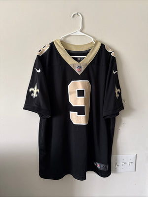 Men’s Nike Drew Brees #9 New Orleans Saints Vapor Limited NFL Jersey Sz XL RARE
