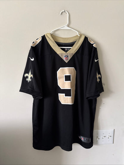 Men’s Nike Drew Brees 9 New Orleans Saints Vapor Limited NFL Jersey Sz XL RARE - Kyle’s Football Cards