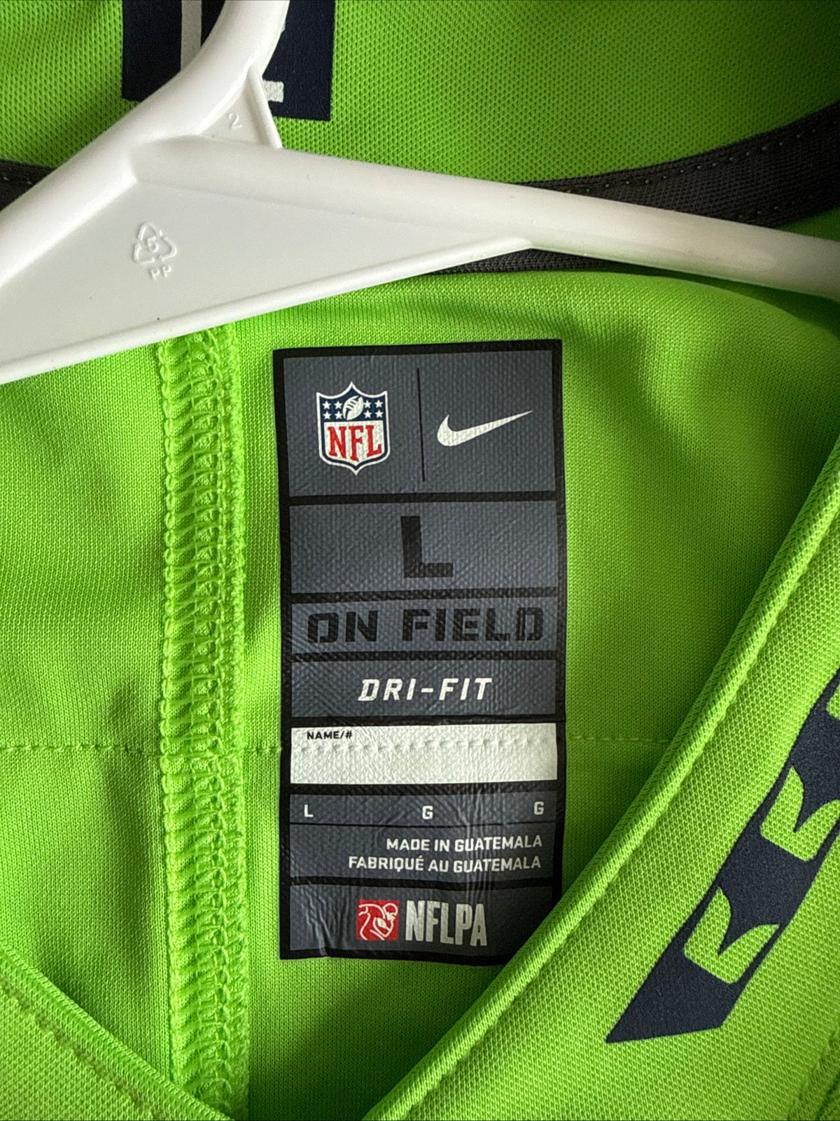 Men's Nike Earl Thomas 29 Seahawks Color Rush Vapor Lmtd NFL Jersey Sz L - RARE - Kyle’s Football Cards