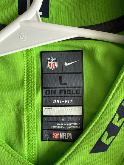 Men's Nike Earl Thomas 29 Seahawks Color Rush Vapor Lmtd NFL Jersey Sz L - RARE - Kyle’s Football Cards