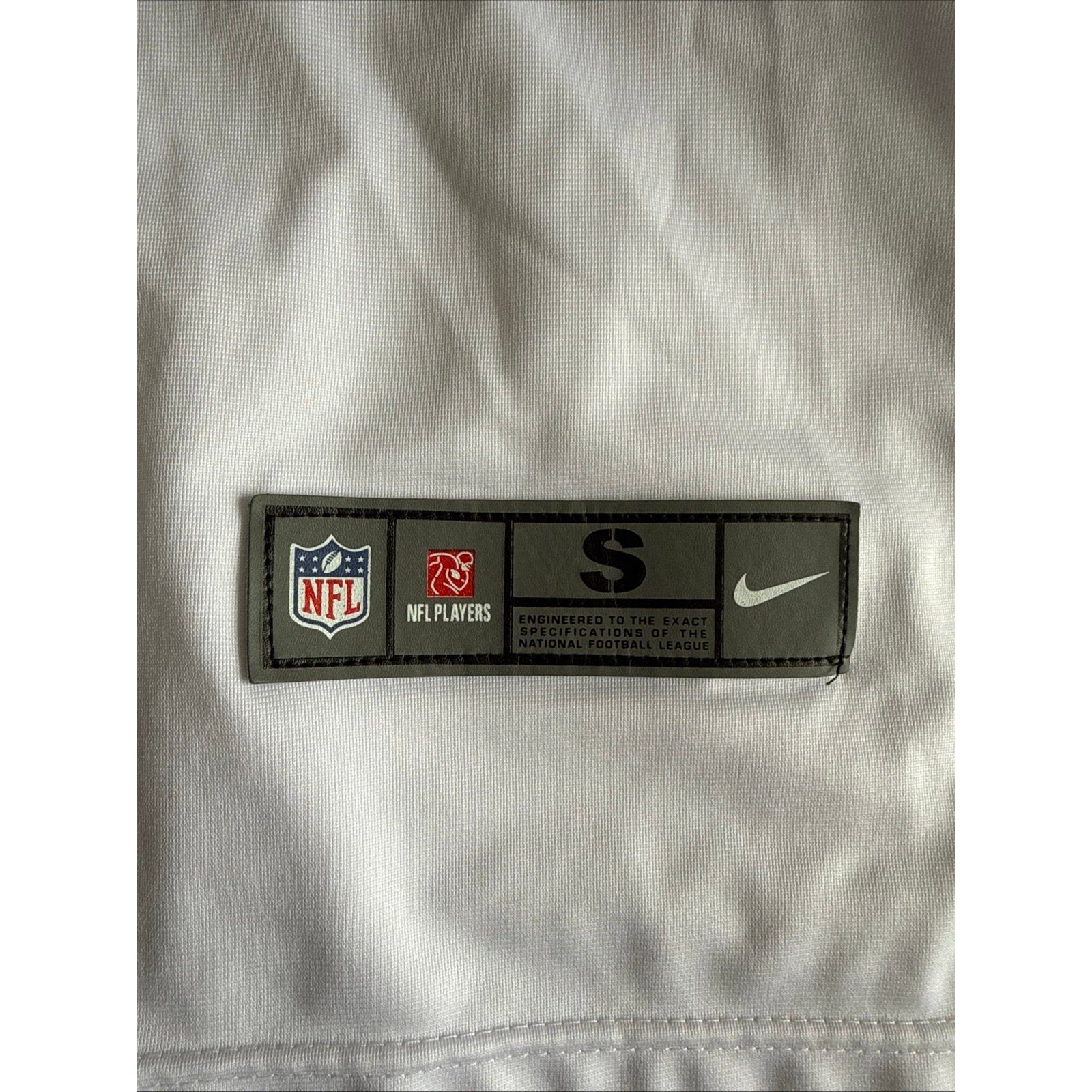 Men’s Nike Eddie Goldman 97 Washington Commanders Away Jersey Sz S - White - Kyle’s Football Cards