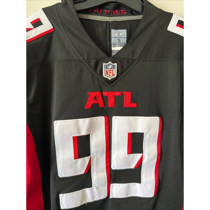 Men's Nike Eddie Goldman 99 Atlanta Falcons Team Game Jersey Sz S - Black - Kyle’s Football Cards