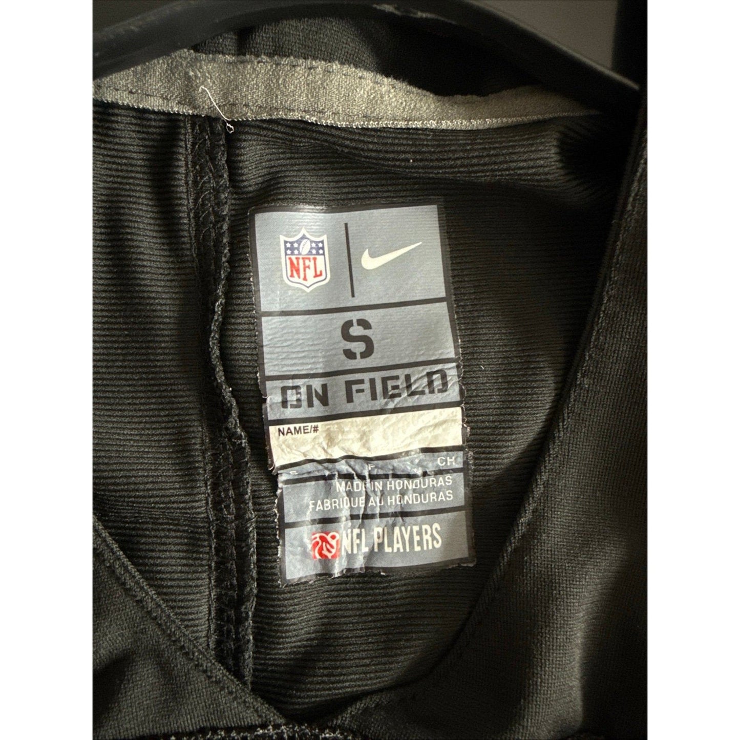 Men's Nike Eddie Goldman 99 Atlanta Falcons Team Game Jersey Sz S - Black - Kyle’s Football Cards