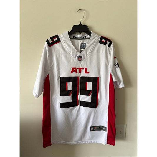 Men's Nike Eddie Goldman 99 Atlanta Falcons Team Game Jersey Sz S - White - Kyle’s Football Cards