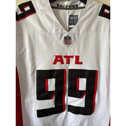 Men's Nike Eddie Goldman 99 Atlanta Falcons Team Game Jersey Sz S - White - Kyle’s Football Cards