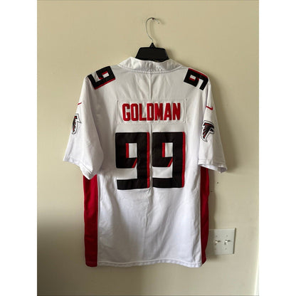 Men's Nike Eddie Goldman 99 Atlanta Falcons Team Game Jersey Sz S - White - Kyle’s Football Cards