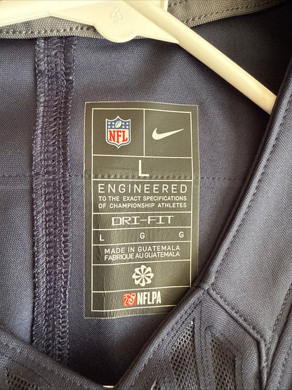 Men's Nike Eddie Jackson #4 Chicago Bears Vapor Lmtd NFL Jersey Sz L - Blue RARE - Kyle’s Football Cards
