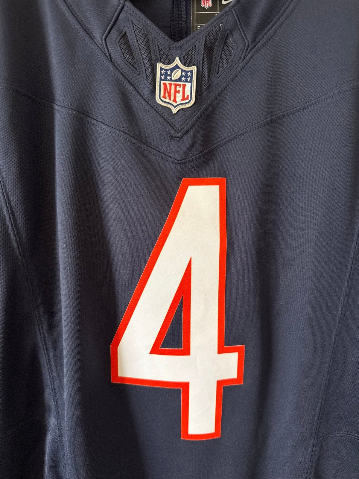 Men's Nike Eddie Jackson #4 Chicago Bears Vapor Lmtd NFL Jersey Sz L - Blue RARE - Kyle’s Football Cards