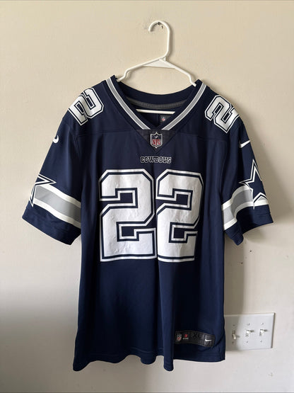 Men's Nike Emmitt Smith 22 Dallas Cowboys Vapor Lmtd NFL Jersey Sz XL - RARE - Kyle’s Football Cards