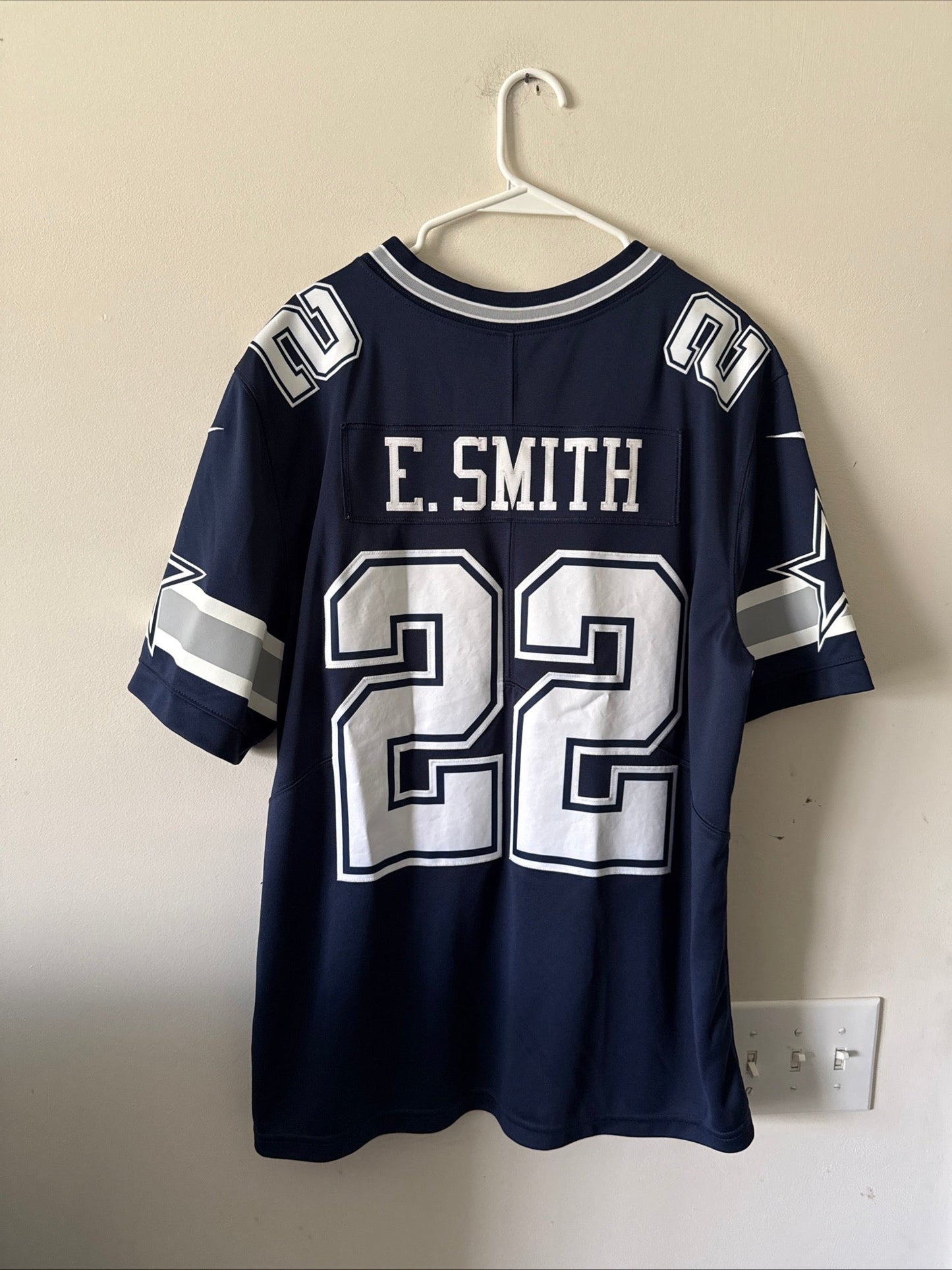 Men's Nike Emmitt Smith 22 Dallas Cowboys Vapor Lmtd NFL Jersey Sz XL - RARE - Kyle’s Football Cards
