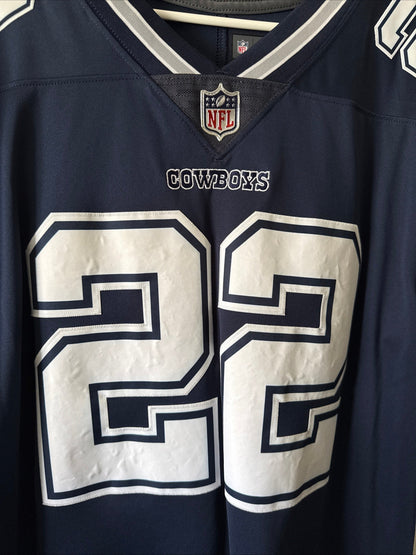 Men's Nike Emmitt Smith 22 Dallas Cowboys Vapor Lmtd NFL Jersey Sz XL - RARE - Kyle’s Football Cards