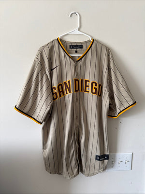 Men's Nike Fernando Tatis Jr #23 San Diego Padres Alternate Jersey Sz XL - RARE
