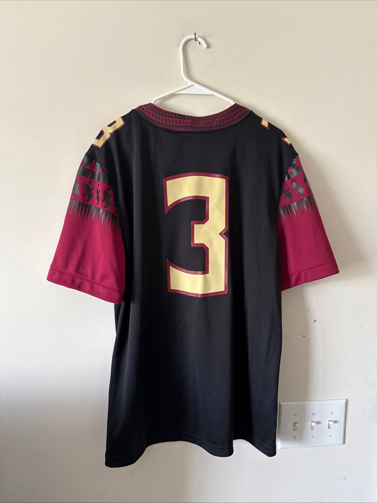 Men's Nike Florida State Seminoles 3 Alternate NCAA Game Jersey Sz L - RARE - Kyle’s Football Cards