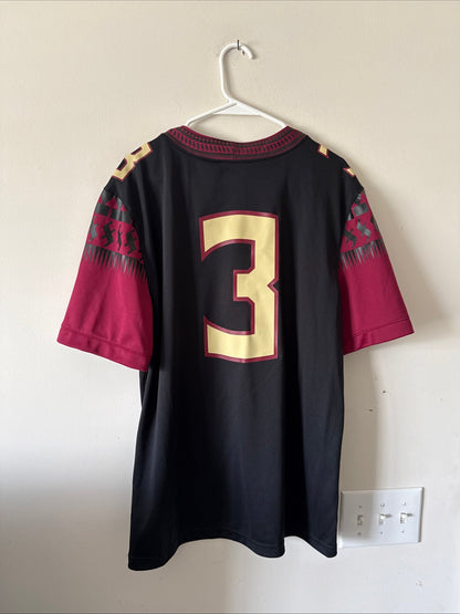 Men's Nike Florida State Seminoles 3 Alternate NCAA Game Jersey Sz L - RARE - Kyle’s Football Cards