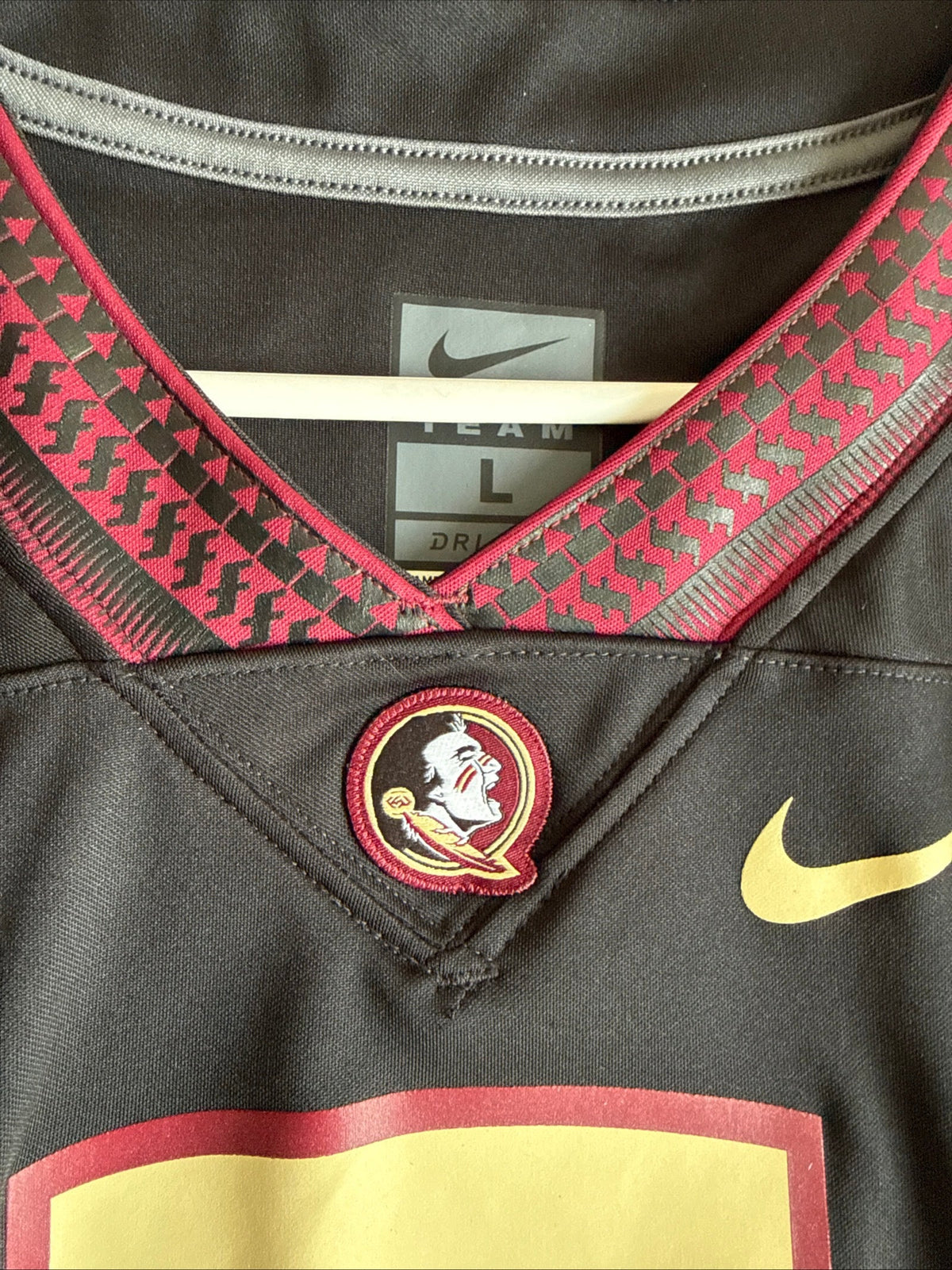 Men's Nike Florida State Seminoles 3 Alternate NCAA Game Jersey Sz L - RARE - Kyle’s Football Cards