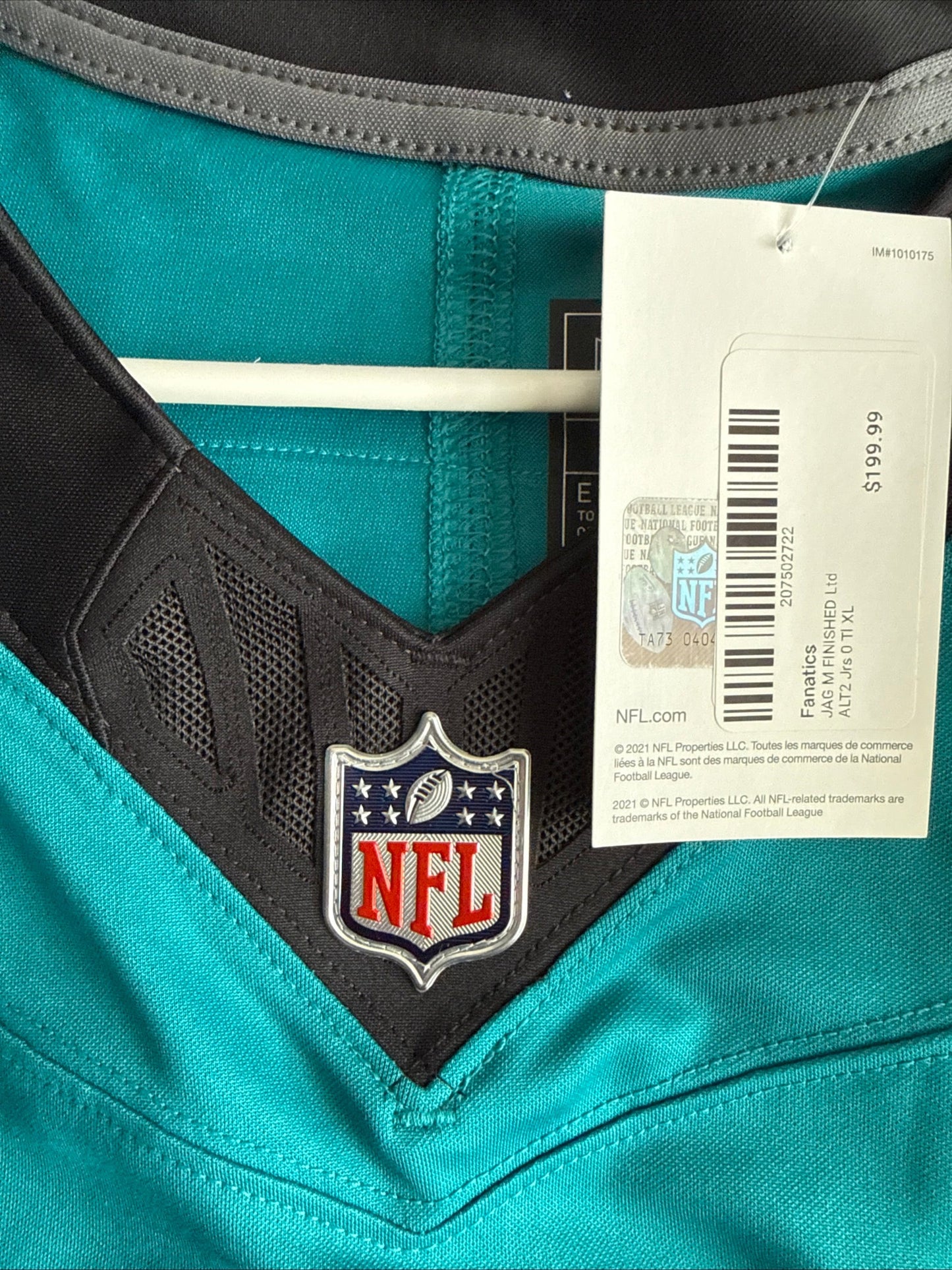 Men’s Nike Gabe Davis 0 Jacksonville Jaguars Vapor Lmtd Alt Jersey Sz XL - RARE - Kyle’s Football Cards
