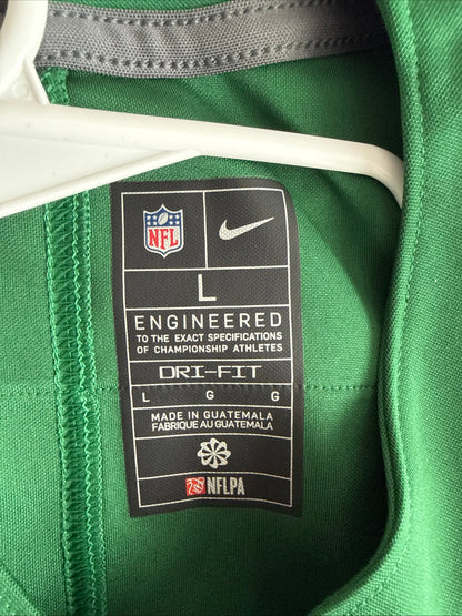 Men's Nike Garrett Wilson 17 New York Jets Vapor Lmtd NFL Jersey Sz L - RARE - Kyle’s Football Cards
