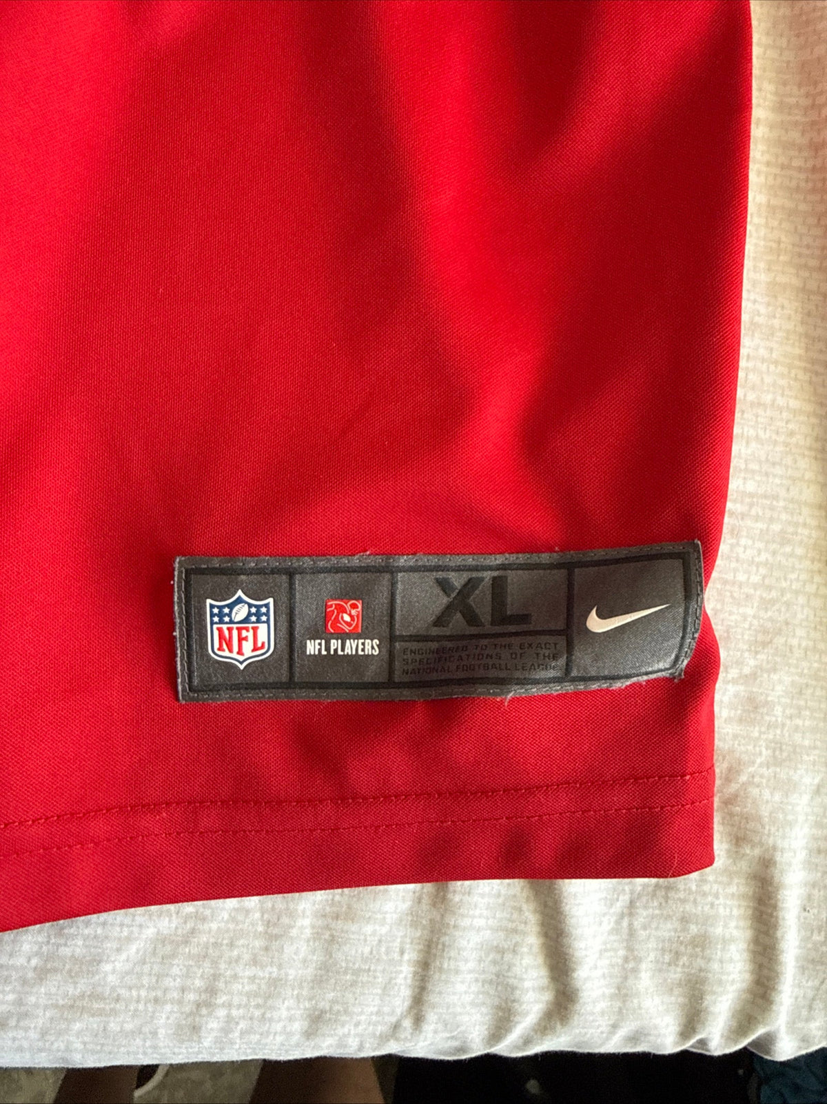 Men’s Nike George Kittle #85 SF 49ers 75th Anniversary Vapor Lmtd Jersey Sz XL - Kyle’s Football Cards