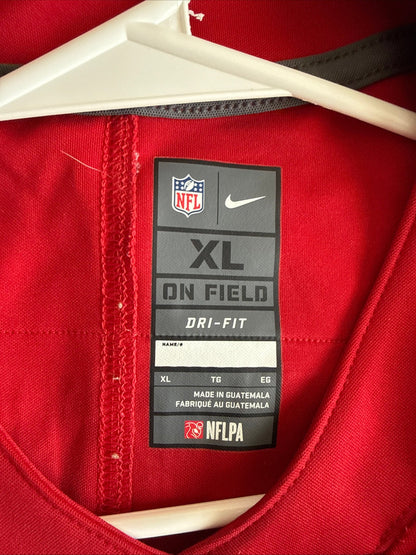 Men’s Nike George Kittle #85 SF 49ers 75th Anniversary Vapor Lmtd Jersey Sz XL - Kyle’s Football Cards