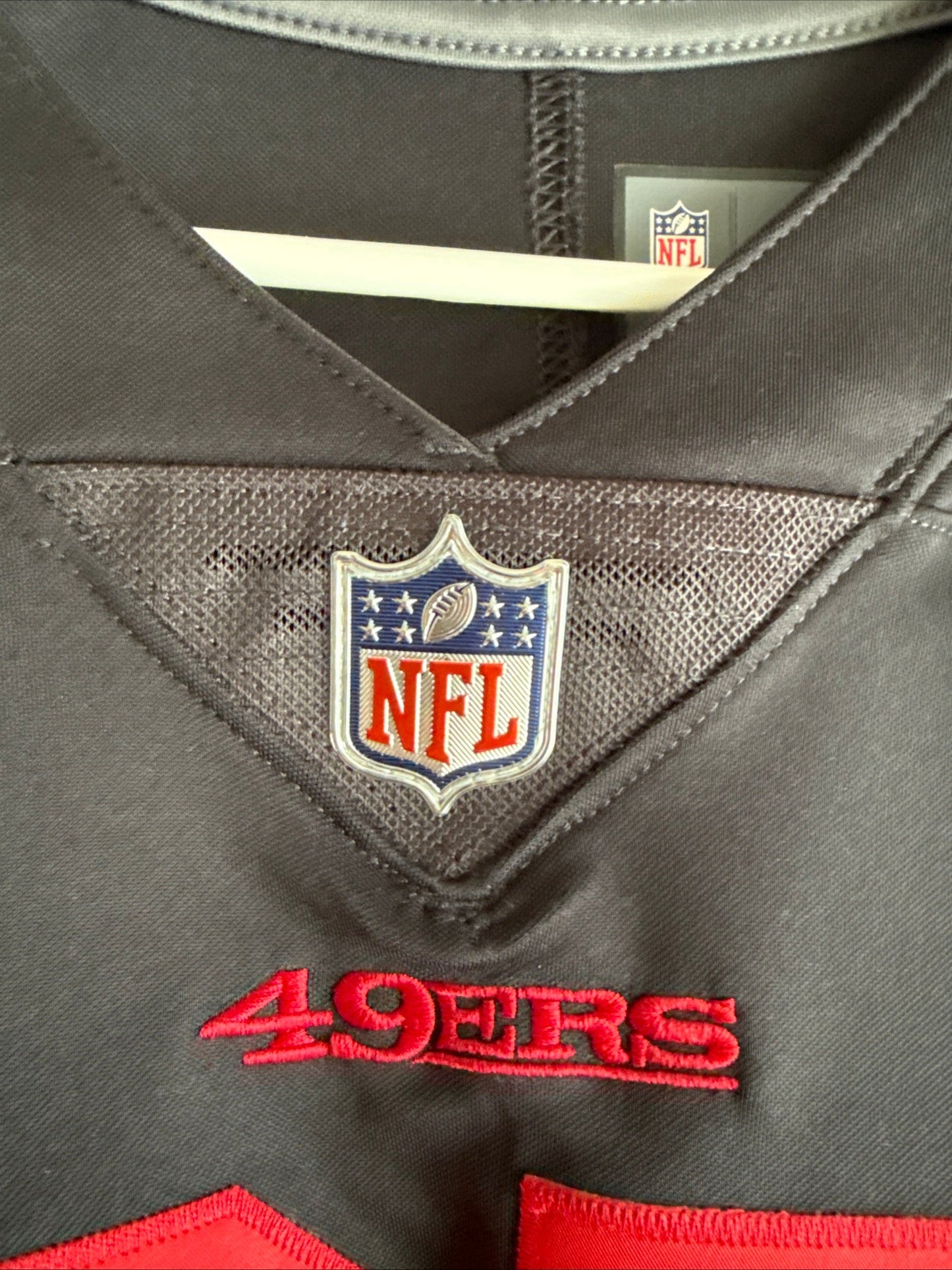 Men's Nike George Kittle 85 SF 49ers Vapor Lmtd Color Rush Jersey Sz XL - RARE - Kyle’s Football Cards