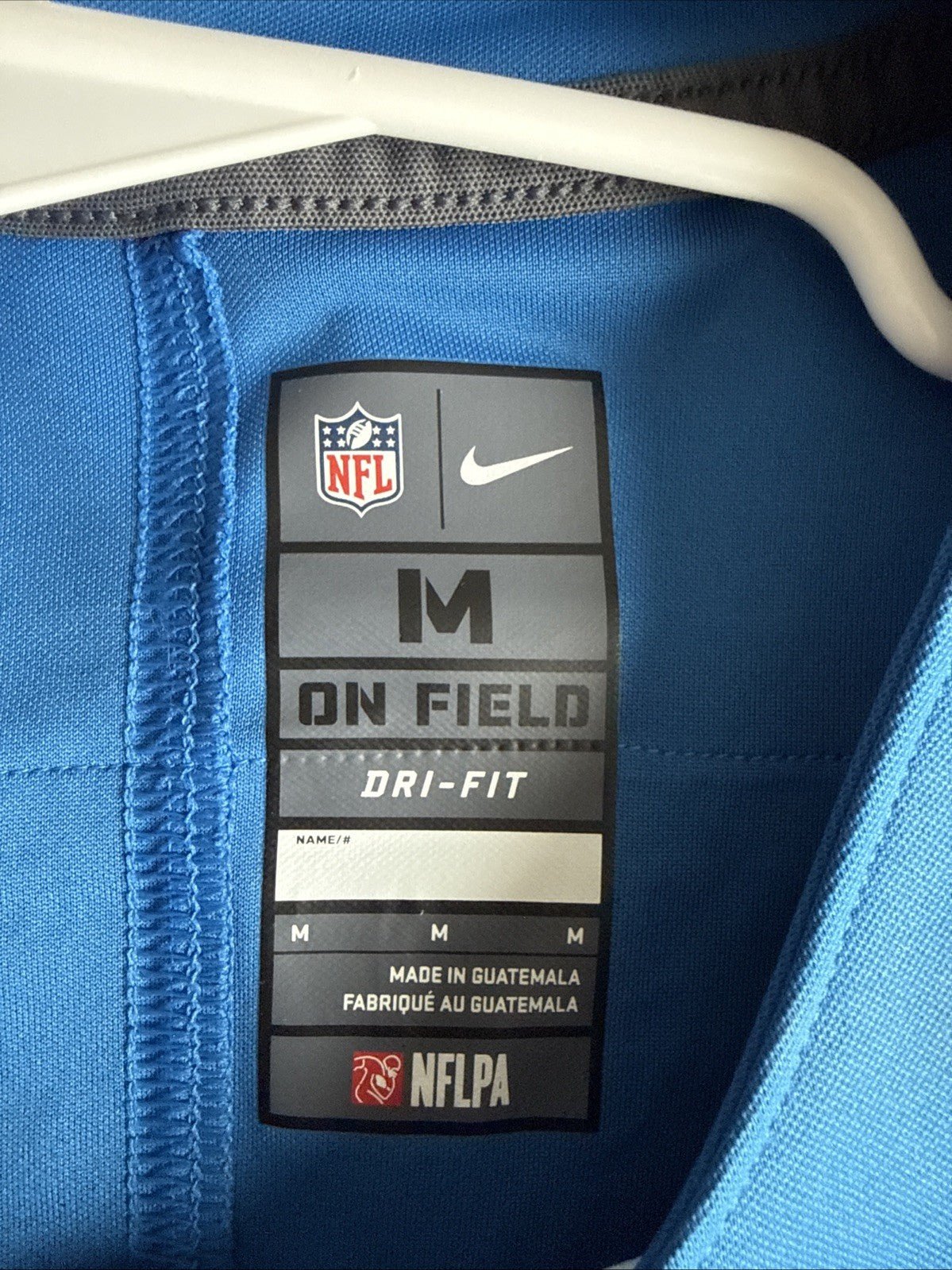 Men’s Nike Golden Tate #15 Detroit Lions Vapor Lmtd Alt Jersey Sz M - Blue RARE - Kyle’s Football Cards