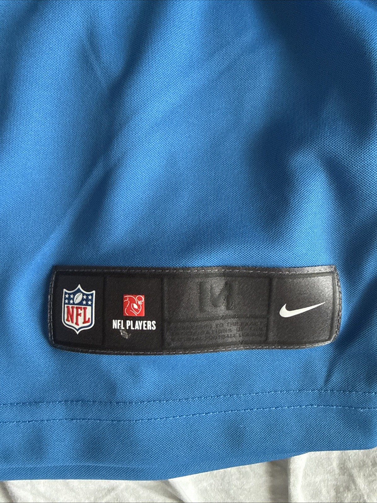 Men’s Nike Golden Tate #15 Detroit Lions Vapor Lmtd Alt Jersey Sz M - Blue RARE - Kyle’s Football Cards