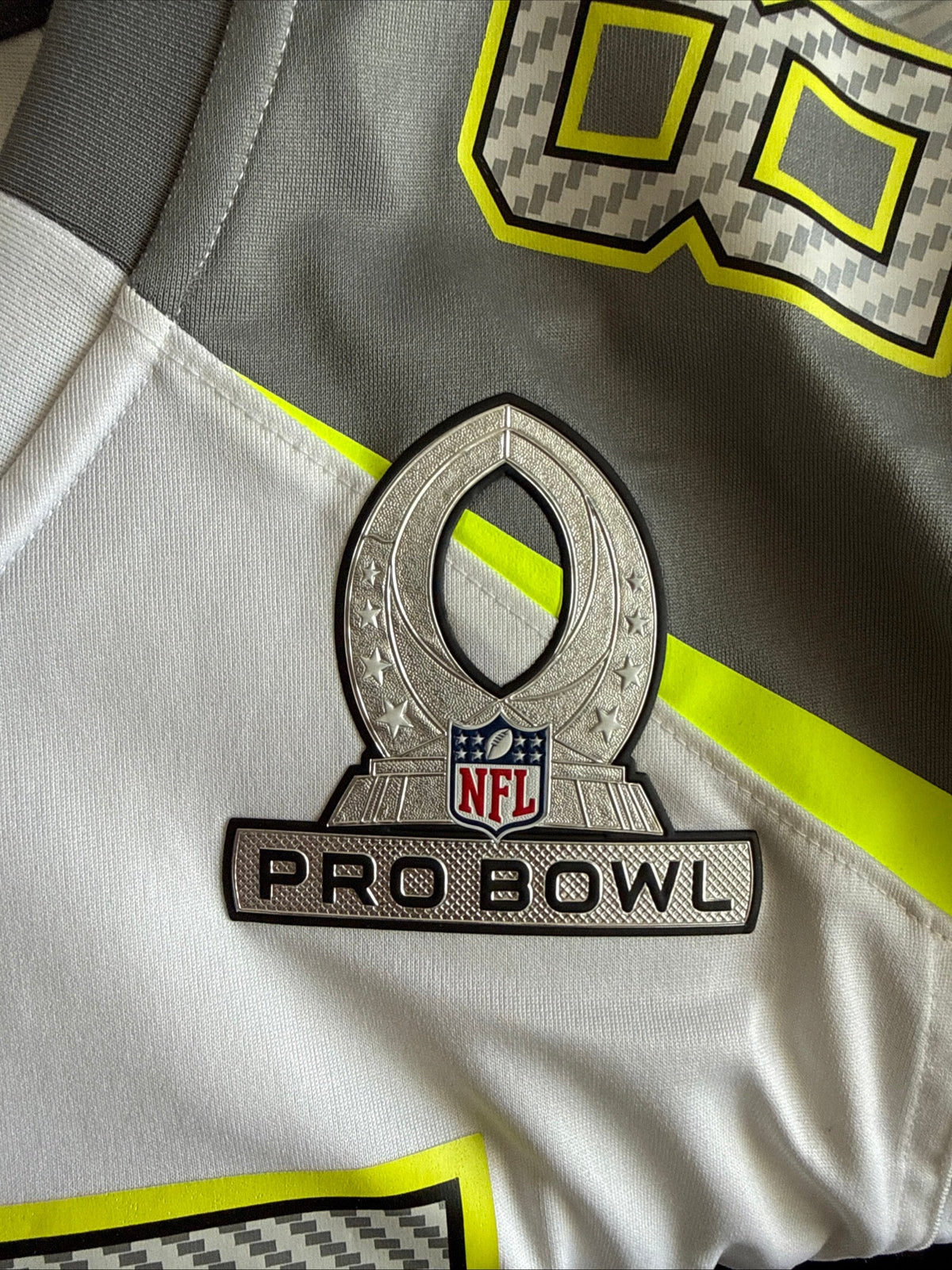 Men’s Nike Greg Olsen 88 Carolina Panthers 2015 Pro Bowl Jersey Sz XL - RARE - Kyle’s Football Cards