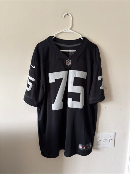 Men’s Nike Howie Long #75 Oakland Raiders Vapor Lmtd NFL Jersey Sz XL - RARE - Kyle’s Football Cards