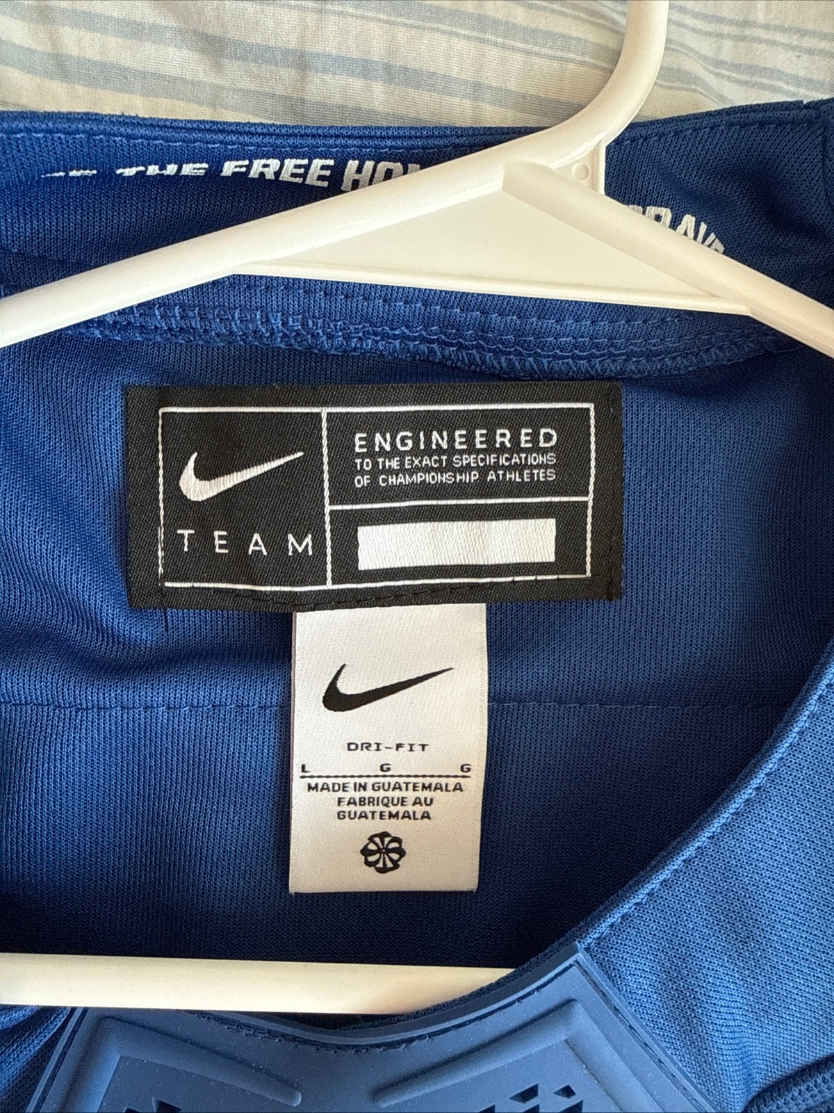 Men’s Nike Jack Hughes 86 Team USA Hockey Jersey 2026 Olympics Sz L Blue RARE - Kyle’s Football Cards