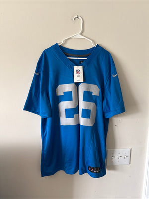 Men's Nike Jahmyr Gibbs #26 Detroit Lions Alt Vapor Lmtd Jersey Sz XL - RARE