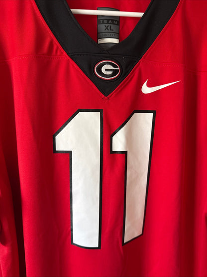 Men’s Nike Jake Fromm #11 Georgia Bulldogs NCAA Alumni Jersey Sz XL - Red RARE - Kyle’s Football Cards