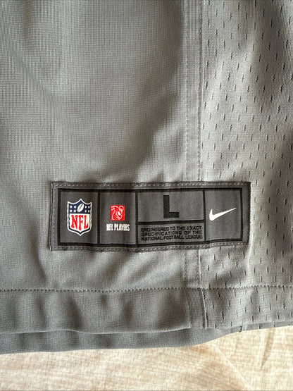 Men’s Nike Jamaal Charles #25 KC Chiefs 2014 Pro Bowl Jersey Sz L - Grey RARE - Kyle’s Football Cards